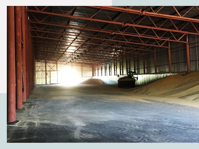 Строительство зернохранилищ в Смоленске