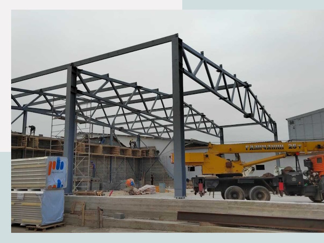 Строительство цехов в Смоленске