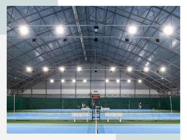 Строительство теннисных кортов в Смоленск от 615 руб.