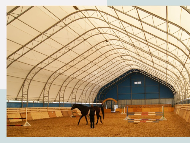 Строительство конных манежей в Смоленске