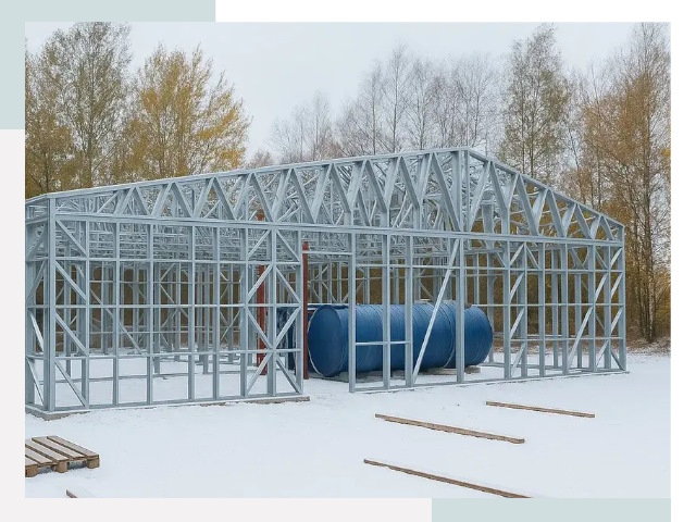 Металлические ангары в Смоленске