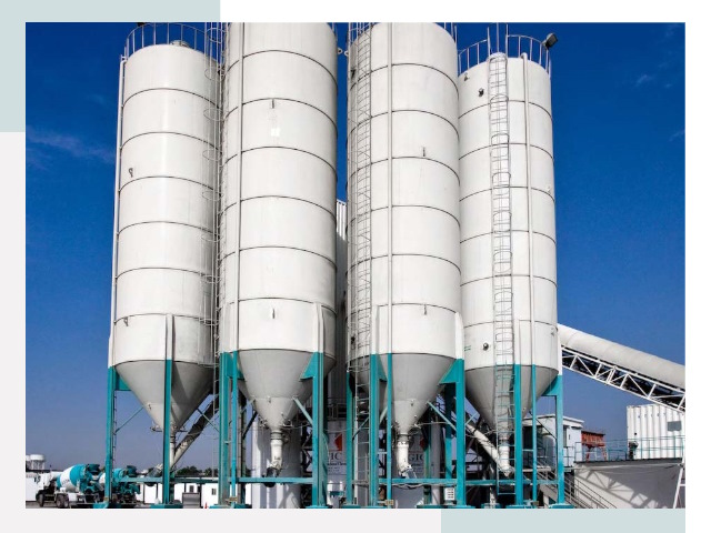 Строительство цементных силосов в Смоленске