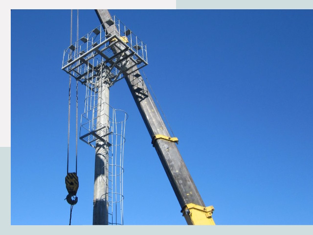 Монтаж осветительных мачт в Смоленск от 615 руб.