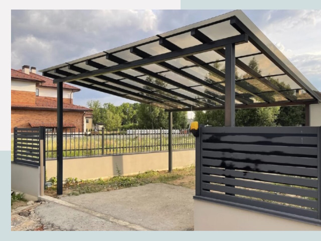 Металлические навесы в Смоленск от 615 руб. за м²