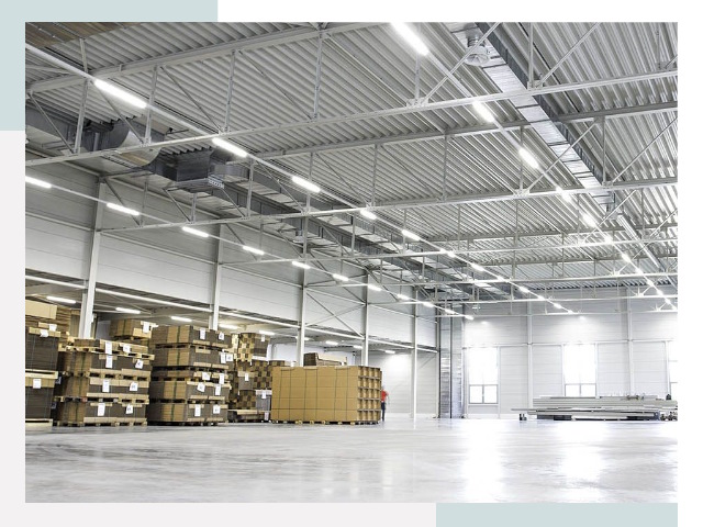 Освещение ангаров в Смоленске