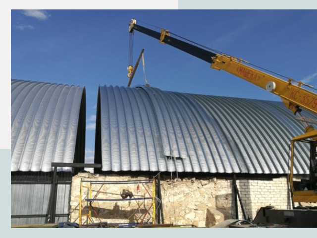 Реконструкция ангаров в Смоленске от 615 руб.