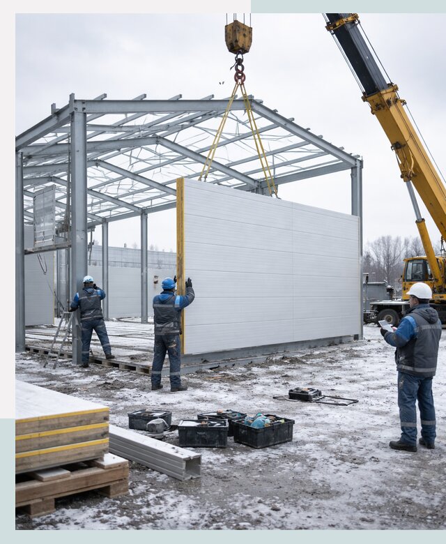 Строительство холодильных складов под ключ в Смоленске