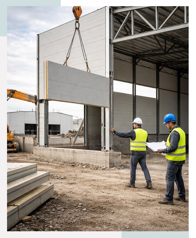 Склад из сэндвич панелей под ключ в Смоленске от 9742 р. | СтальСтрой-Смл