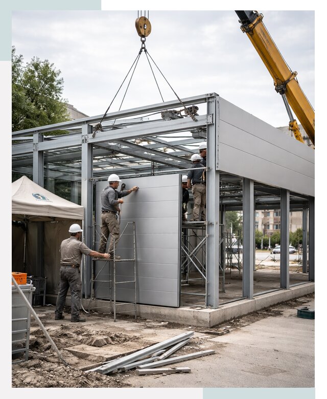 СтальСтрой-Смл: торговый павильон под ключ в Смоленске от 35893 р.
